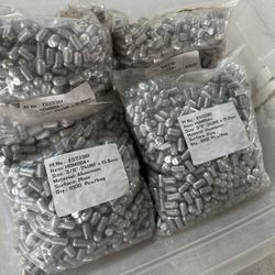 LOT OF 1000* Aluminum Slotted Head Flat End Headless Grub Bolt Screws