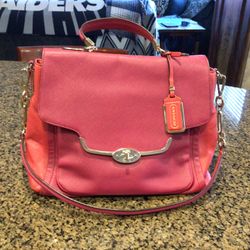 Coach Madison 2way Shoulder Handbag Purse 