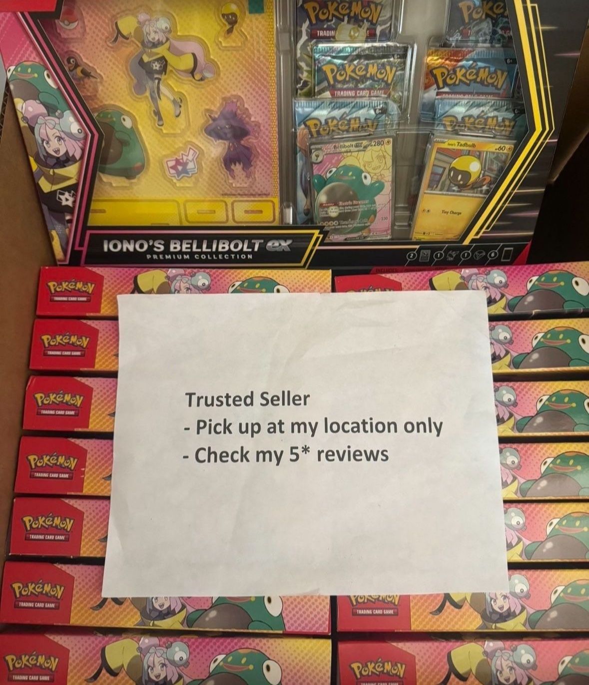 Pokémon Pokemon Iono’s Bellibolt ex Premium Collection