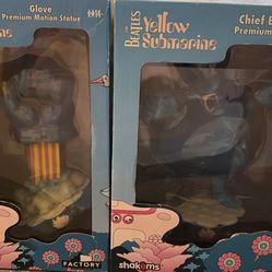 The Beatles Yellow Submarine & Blue Meanie