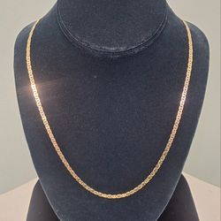 22" GUCCI CHAIN 14K YG / 11.7G
