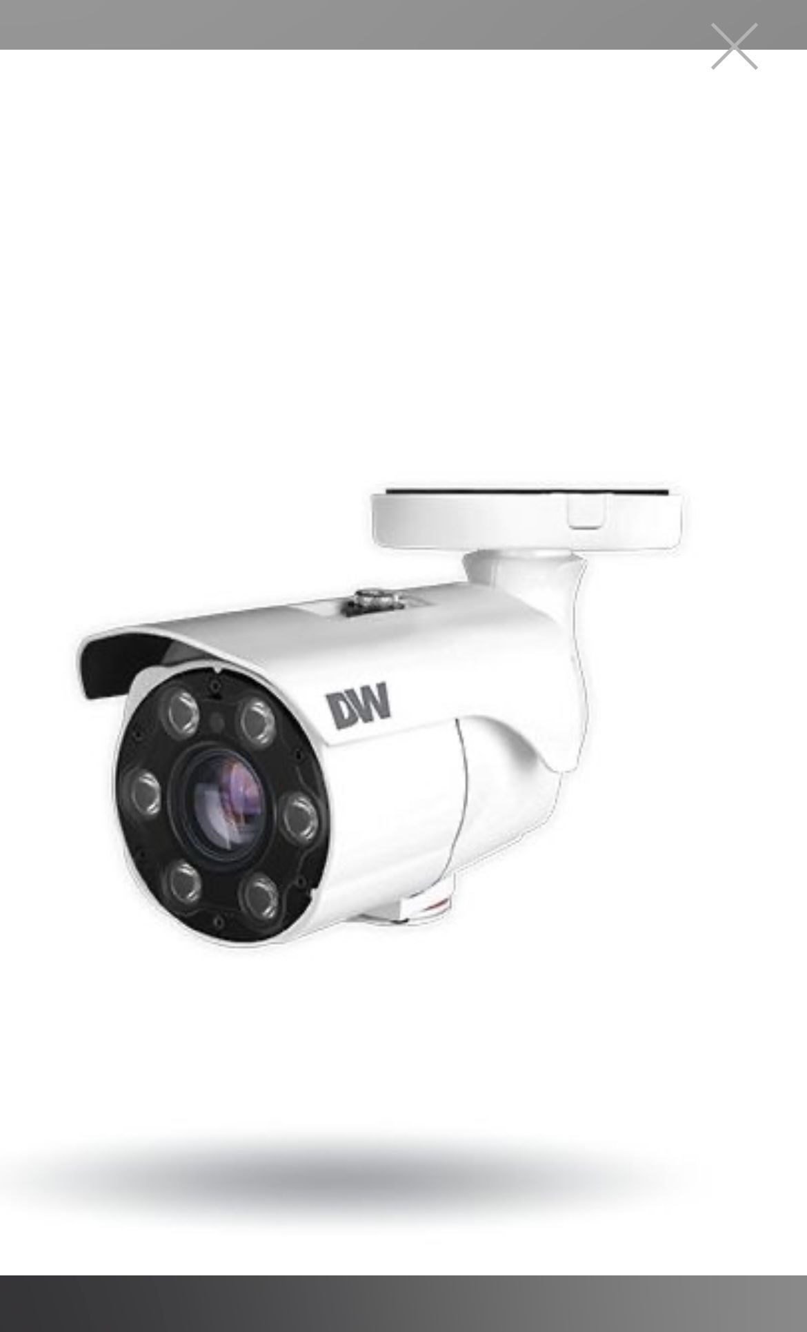 Outdoor Watchdog DWC Bullet Camera 5 Megapixel Network IR DWC-MB45iALPRTW