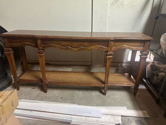 Wood table