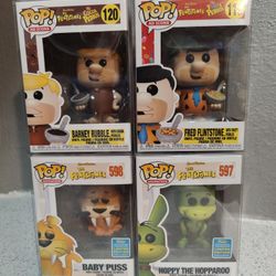 Funko Pops Flintstones Lot