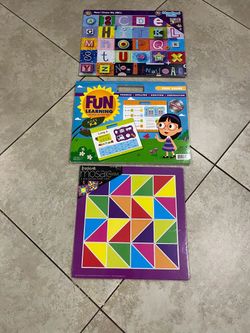Fun Learning 64 Page Activity Pad First Grade and Puzzles
