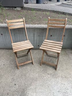 Outdoor Wooden Chairs