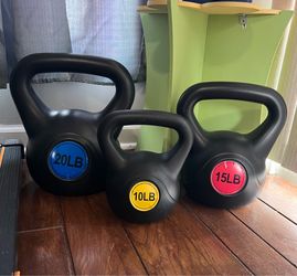 Kettlebell weight set