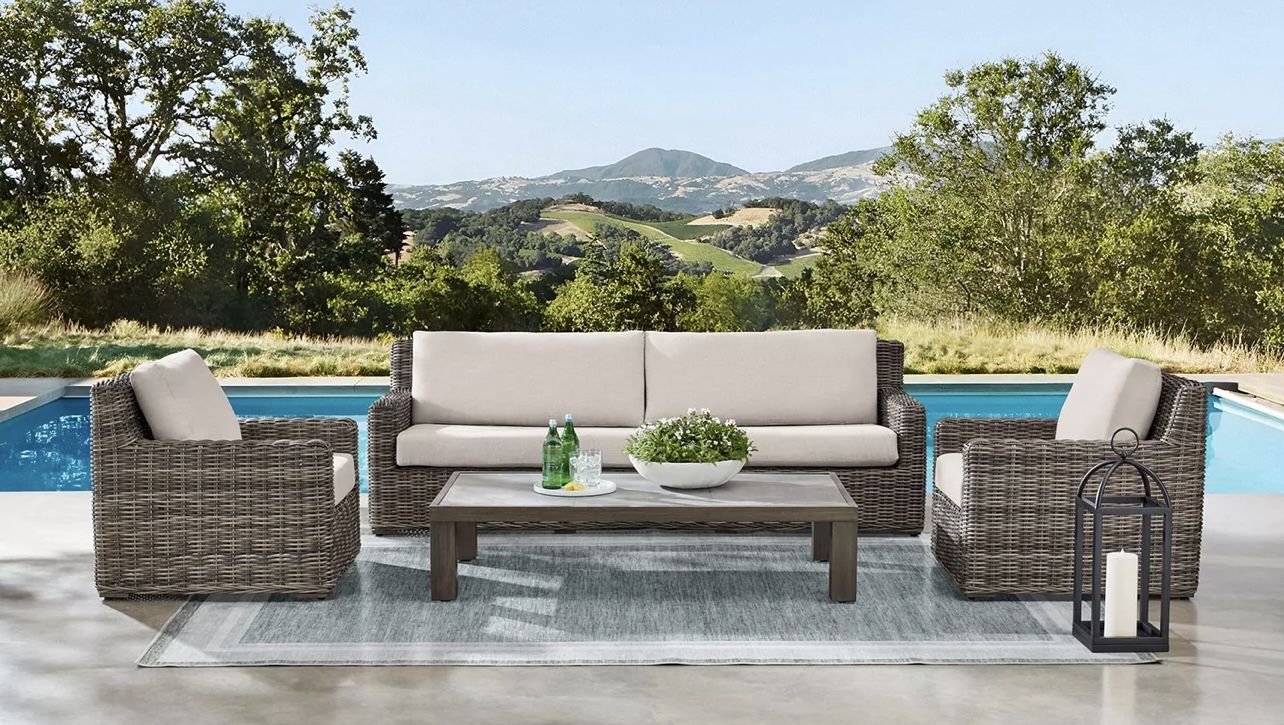 Member's Mark Halstead XL Seating with Sunbrella Fabric, 4pc