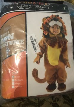 Baby lion Halloween costume