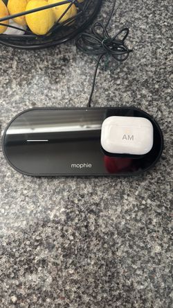 Mophie wireless charging dock.