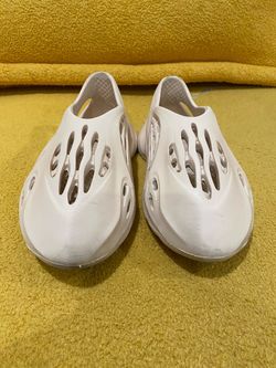 White Foam Clog Shoes