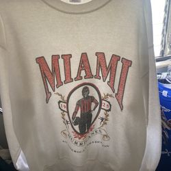 Vintage Miami hurricane sweatshirt