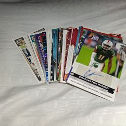 Lot Of 65 Football Cards