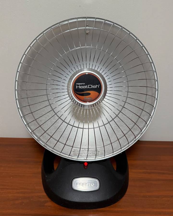 Working Presto Heat Disc Parabolic Heater