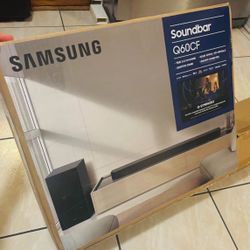 SAMSUNG HW-Q60CF 3.1.2ch DOLBY ATMOS HOME THEATER SOUND BAR SYSTEM | SPACEFIT SOUND PRO • DTS VIRTUAL:X • WIRELESS SUBWOOFER