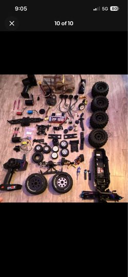 Lots of Rc parts and Electronics all together
