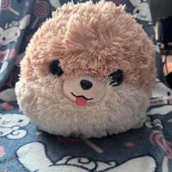 Round 1 Fuzzy Dog Plush