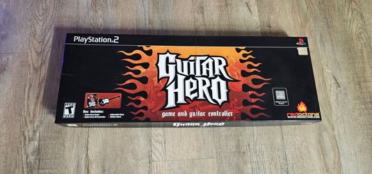 Guitar Hero PS2 Playstation Guitar with box and games