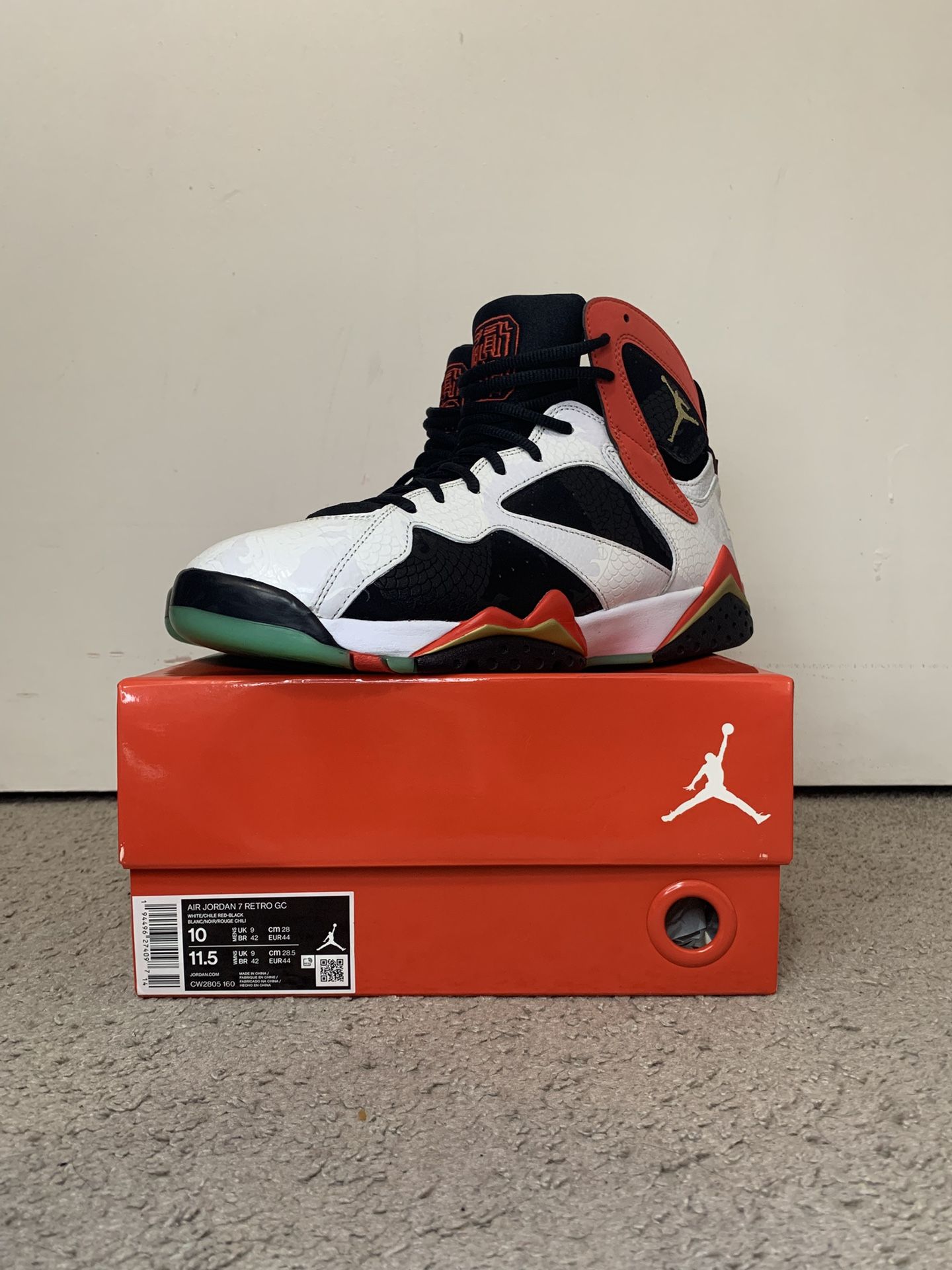 VNDS JORDAN 7 GREATER CHINA SIZE 10