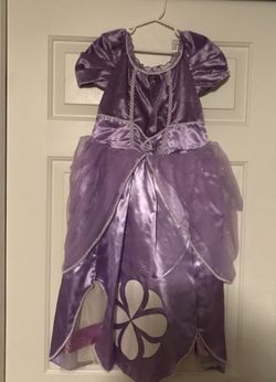 Princess Sofia Dress up Costume 7/8(Disney Store)