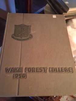 Wake Forest College 1956 Yearbook
