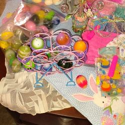 Big Lot Of Easter And Halloween Decor
