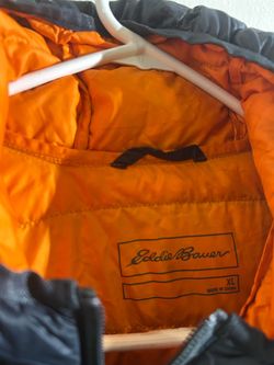 Eddie Bauer Men feather puff jacket