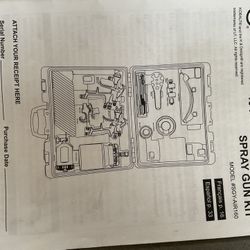 45 Piece  Multi-purpose Spray Gun Kit 