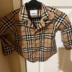 Burberry Long Sleeve Shirt For Boys 