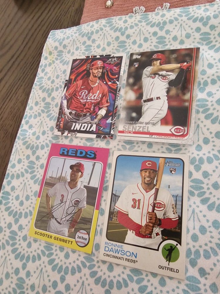 Cincinnati Reds Newer Baseball Cards Lot Of 16 Cards