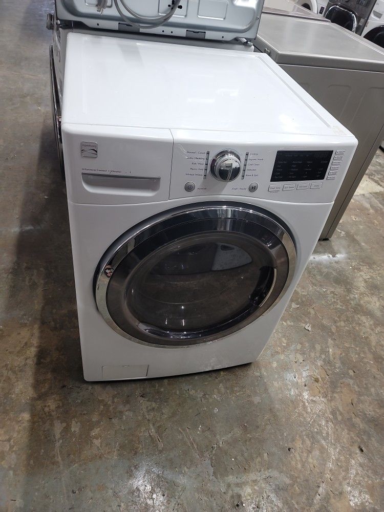 KENMORE FRONT LOADING WASHER WITH 3 MONTHS WARRANTY ASK