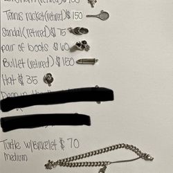 James Avery Charm And Bracelet 