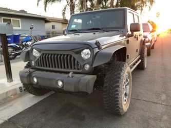 Jeep Wrangler Stock Flat Fenders