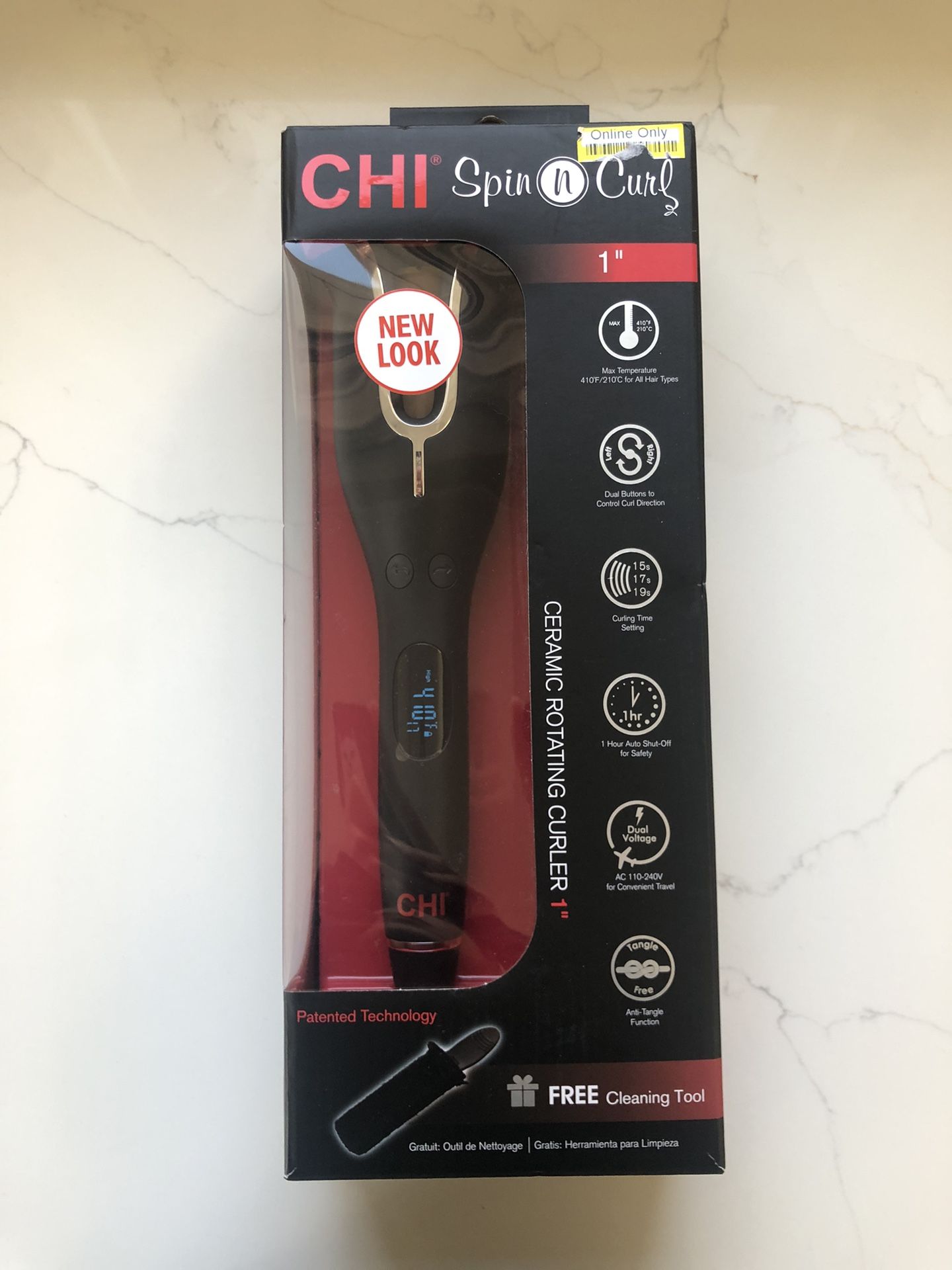 chi Spin And Curl 1 Inch Air Curler Brand New In Box Never Used