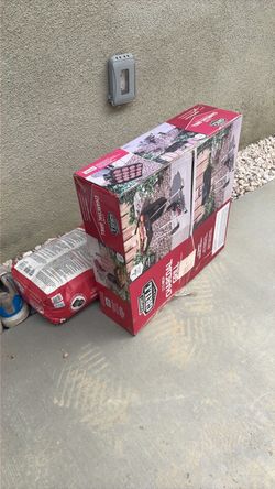 Grill and charcoal