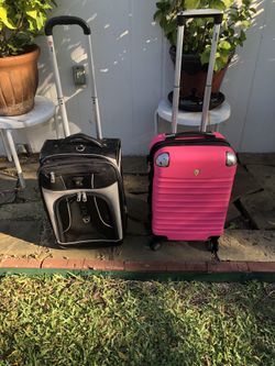 2 maletas en buenas condiciones $64 por las 2