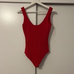 Medium Red Bodysuit 