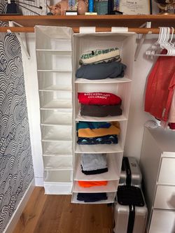 IKEA shoe closet hanging storage