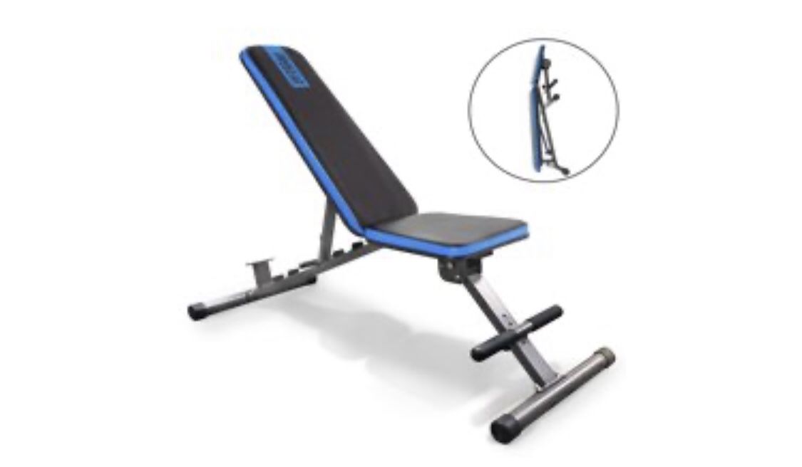 PROGEAR 1300 Adjustable 12 Position Weight Bench with an Extended 800lb Weight Capacity and Leg Hold Down