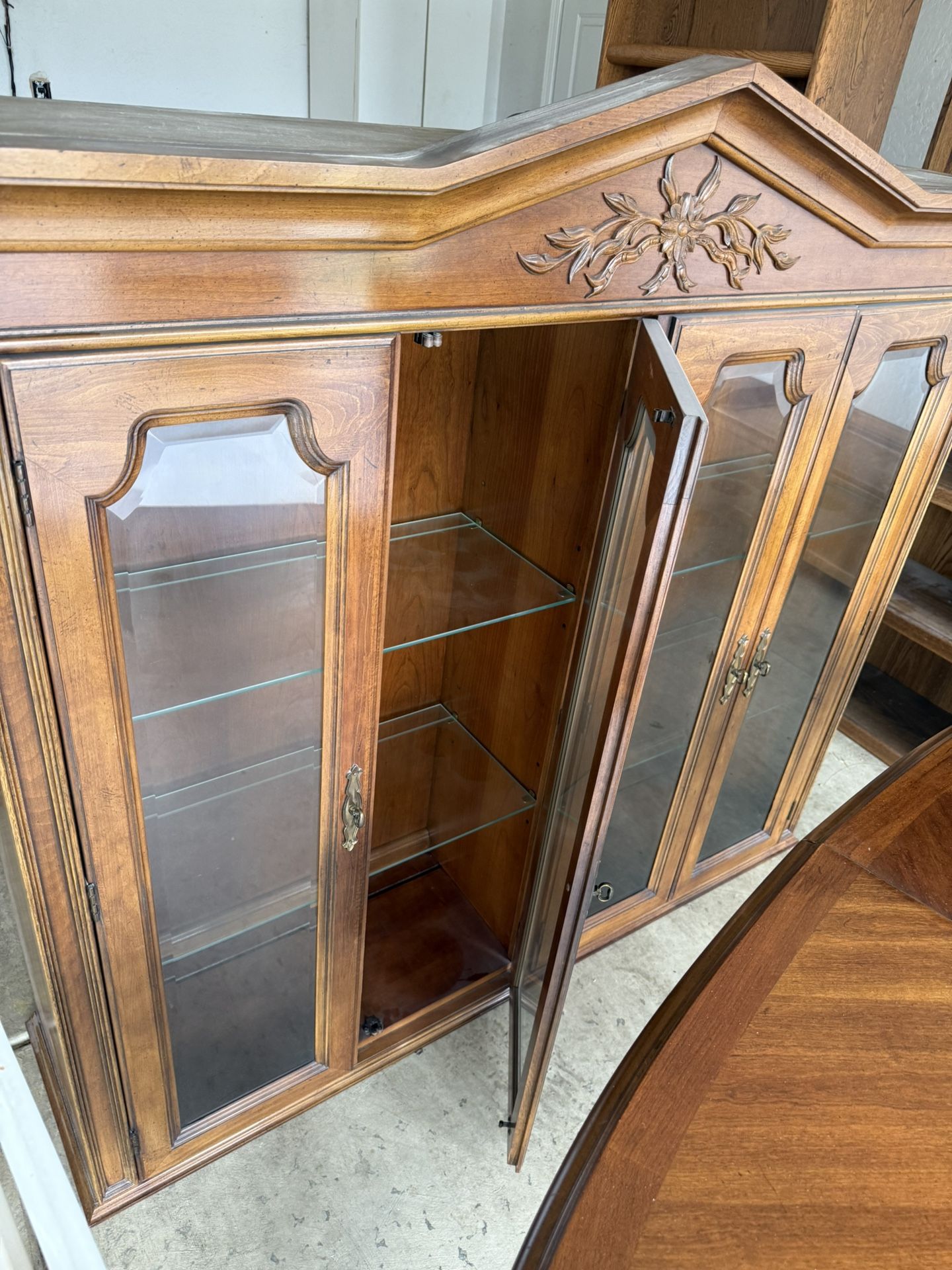 Two Piece Hutch Plus Estate Sale Furniture