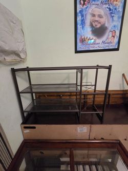 Metal Mesh Organizer Shelf Rack