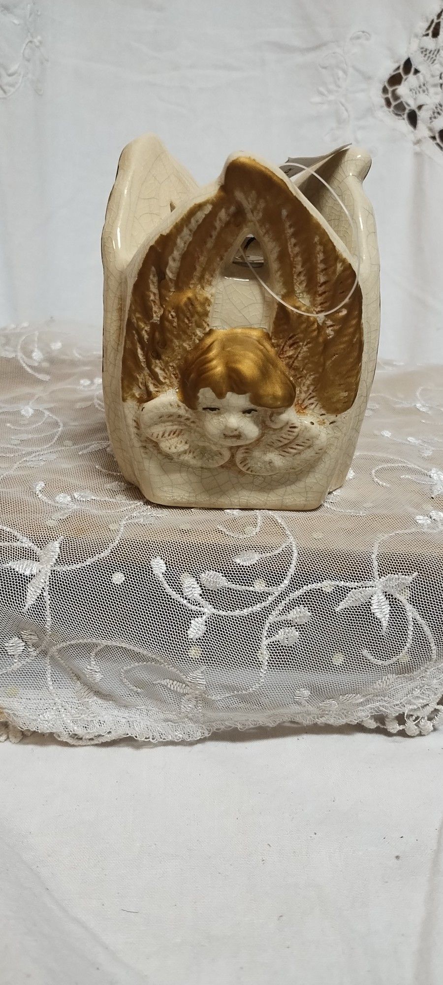 Wick Wax Candle Holder