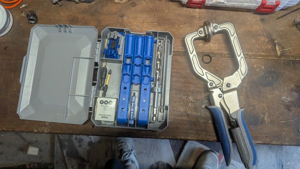 Kreg Pocket Hole Jig With Clamp
