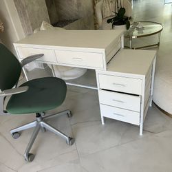 Desk And Office Chair