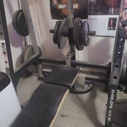 Power Weight Rack Golds Gym Model