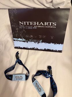 Selling 1 3 Day GA Niteharts Wristband