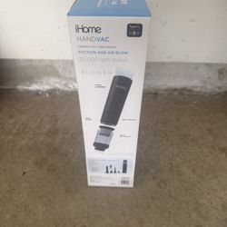 Ihome Hand Vac Cordless 2in1 Hand Vacuum Suction And Air Blow