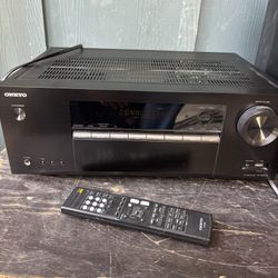 Onkyo TX-SR373 BLUETOOTH 5.2 Channel AV Receiver 4K HDR HDMI Home WORKS VIDEO