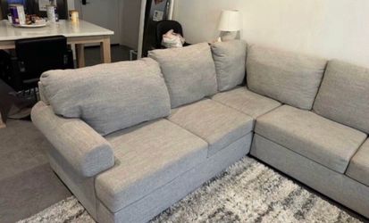 Grey sectional