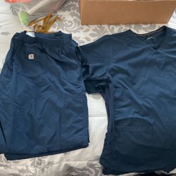 4 Pairs Carhartt Scrubs Navy